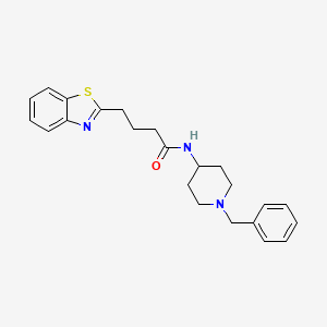 4-(1,3-benzothiazol-2-yl)-N-(1-benzyl-4-piperidyl)butanamide