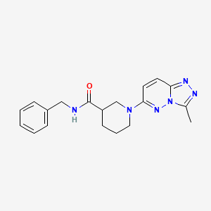 N-benzyl-1-(3-methyl[1,2,4]triazolo[4,3-b]pyridazin-6-yl)piperidine-3-carboxamide