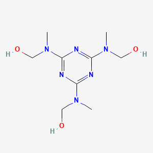 molecular formula C9H18N6O3 B1217834 Trimelamol CAS No. 64124-21-6