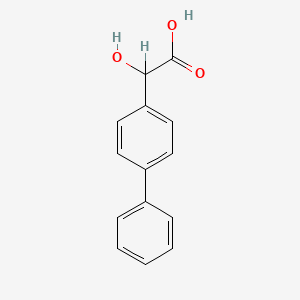 molecular formula C14H12O3 B1217836 Phenylmandelic acid CAS No. 450-52-2