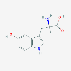 molecular formula C12H14N2O3 B121784 α-甲基-5-羟色胺酸 CAS No. 150852-19-0