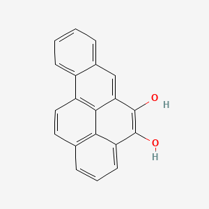 molecular formula C20H12O2 B1217842 Benzo(a)pyrene-4,5-diol CAS No. 57304-00-4