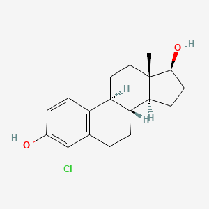 molecular formula C18H23ClO2 B1217851 4-Chloroestradiol CAS No. 88847-88-5