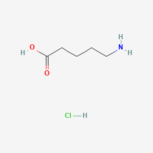 molecular formula C5H12ClNO2 B1217855 5-Aminopentanoic Acid Hydrochloride CAS No. 627-95-2