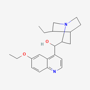 molecular formula C21H28N2O2 B1217857 Optochin 