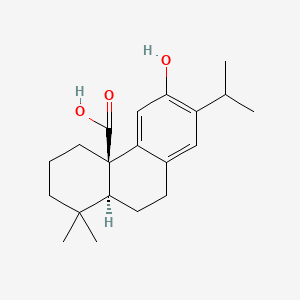 molecular formula C20H28O3 B1217866 扁柏酸 CAS No. 67494-15-9