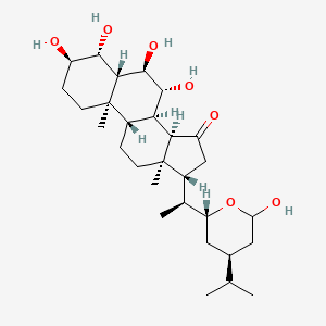 molecular formula C29H48O7 B1217867 Contignasterol CAS No. 137571-30-3