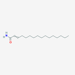 molecular formula C16H31NO B1217881 Hexadec-2-enamide 