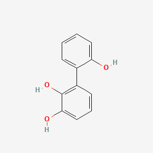 molecular formula C12H10O3 B1217883 3-(2-Hydroxyphenyl)catechol CAS No. 91368-55-7