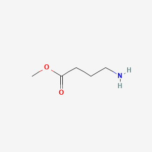 molecular formula C5H11NO2 B1217889 Methyl 4-aminobutanoate CAS No. 3251-07-8