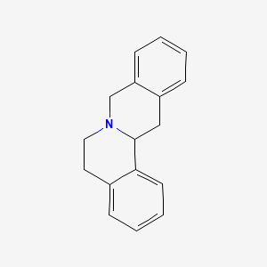 molecular formula C17H17N B1217896 Berbine CAS No. 483-49-8