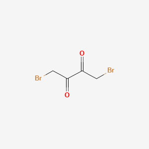 molecular formula C4H4Br2O2 B1217914 1,4-Dibromo-2,3-butanedione CAS No. 6305-43-7