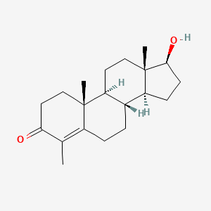 molecular formula C20H30O2 B1217917 4-Methyltestosterone CAS No. 795-83-5