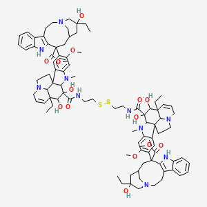 molecular formula C90H116N10O14S2 B1217919 Bis-vds CAS No. 66759-69-1