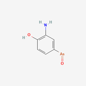 molecular formula C6H6AsNO2 B1217976 苯氧胂 CAS No. 306-12-7