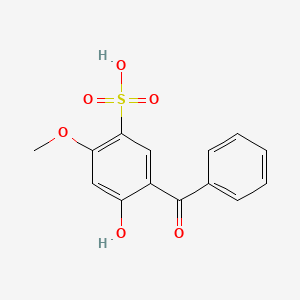 molecular formula C14H12O6S B1217978 Sulisobenzone CAS No. 4065-45-6