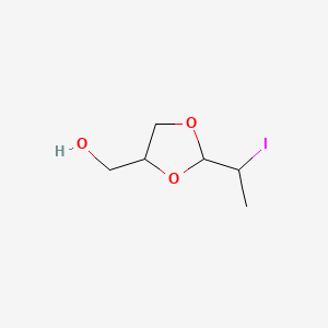 molecular formula C6H11IO3 B1217979 Iodinated glycerol CAS No. 5634-39-9