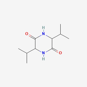 B1217982 Valylvaline anhydride CAS No. 5625-44-5