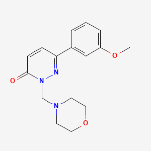 6-(3-methoxyphenyl)-2-(morpholin-4-ylmethyl)pyridazin-3(2H)-one