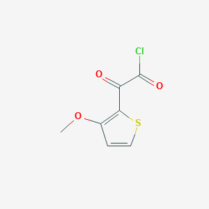 B012180 (3-Methoxythiophen-2-yl)(oxo)acetyl chloride CAS No. 100751-57-3