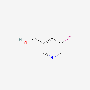molecular formula C6H6FNO B1218007 (5-Fluoropyridin-3-yl)methanol CAS No. 22620-32-2