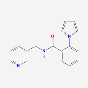 N-(pyridin-3-ylmethyl)-2-(1H-pyrrol-1-yl)benzamide