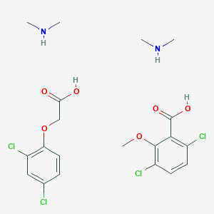 molecular formula C20H26Cl4N2O6 B1218012 Weedmaster CAS No. 51602-02-9
