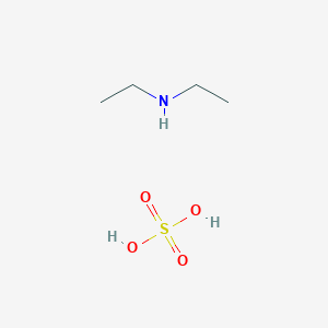 molecular formula C4H13NO4S B1218016 Ethanamine, N-ethyl-, sulfate CAS No. 26292-53-5