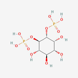 molecular formula C6H14O12P2 B1218018 D-myo-Inositol, 3,4-bis(dihydrogen phosphate) CAS No. 69256-53-7
