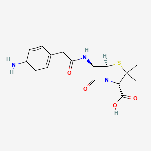 molecular formula C16H19N3O4S B1218027 Penicillin T 