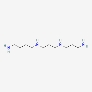 molecular formula C10H26N4 B1218049 热精胺 CAS No. 70862-11-2