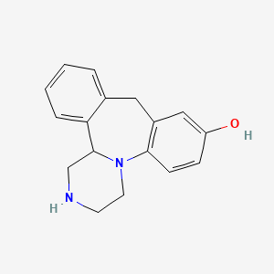B1218053 8-Hydroxydesmethylmianserin CAS No. 77117-73-8