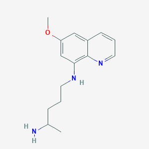 molecular formula C15H21N3O B012181 奎诺塞 CAS No. 525-61-1
