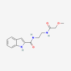 N-{2-[(methoxyacetyl)amino]ethyl}-1H-indole-2-carboxamide