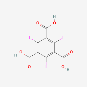 B1218118 2,4,6-Triiodobenzene-1,3,5-tricarboxylic acid CAS No. 79211-41-9