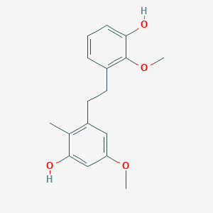 molecular formula C17H20O4 B1218128 Stilbostemin F 