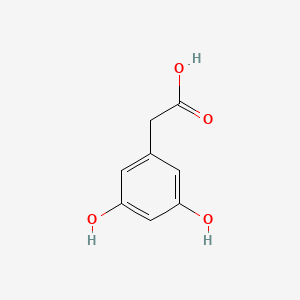 molecular formula C8H8O4 B1218140 3,5-Dihydroxyphenylacetic acid CAS No. 4670-09-1