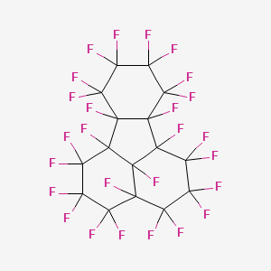 molecular formula C16F26 B1218142 Perfluoroperhydrofluoranthene CAS No. 662-28-2