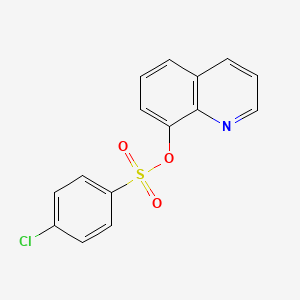 Quinolin-8-yl 4-chlorobenzenesulfonate