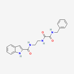 N-benzyl-N'-{2-[(1H-indol-2-ylcarbonyl)amino]ethyl}ethanediamide