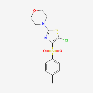 4-[5-Chloro-4-(toluene-4-sulfonyl)-thiazol-2-yl]-morpholine