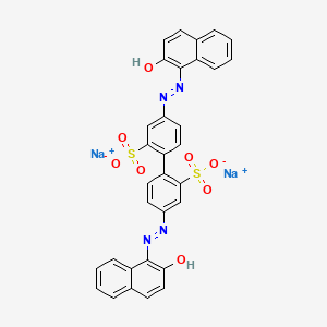 molecular formula C32H20N4Na2O8S2 B1218221 Acid Red 97 CAS No. 10169-02-5