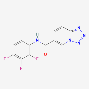 N-(2,3,4-trifluorophenyl)tetrazolo[1,5-a]pyridine-6-carboxamide