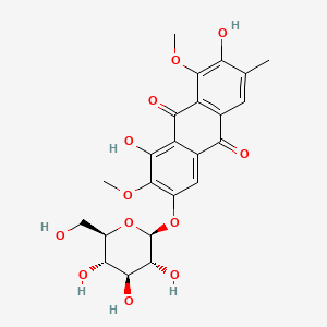 molecular formula C23H24O12 B1218233 橙皮苷-β-D-葡萄糖苷 CAS No. 129025-96-3