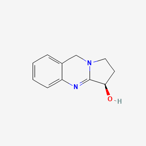 molecular formula C11H12N2O B1218235 Vasicine CAS No. 18549-38-7