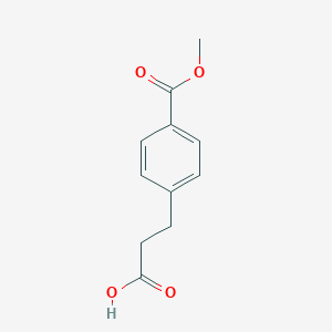 molecular formula C11H12O4 B121825 3-[4-(Methoxycarbonyl)phenyl]propanoic acid CAS No. 151937-09-6