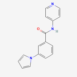 N-(pyridin-4-yl)-3-(1H-pyrrol-1-yl)benzamide