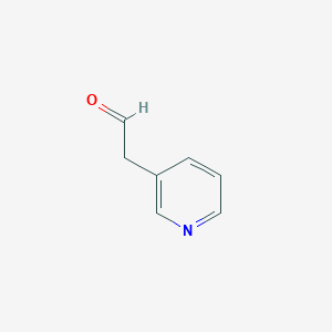 molecular formula C7H7NO B121828 2-(吡啶-3-基)乙醛 CAS No. 42545-63-1