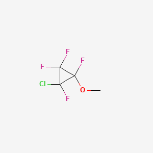 molecular formula C4H3ClF4O B1218302 Aliflurane CAS No. 56689-41-9