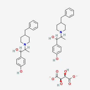 molecular formula C46H58N2O10-2 B1218322 Vadilex CAS No. 66157-43-5